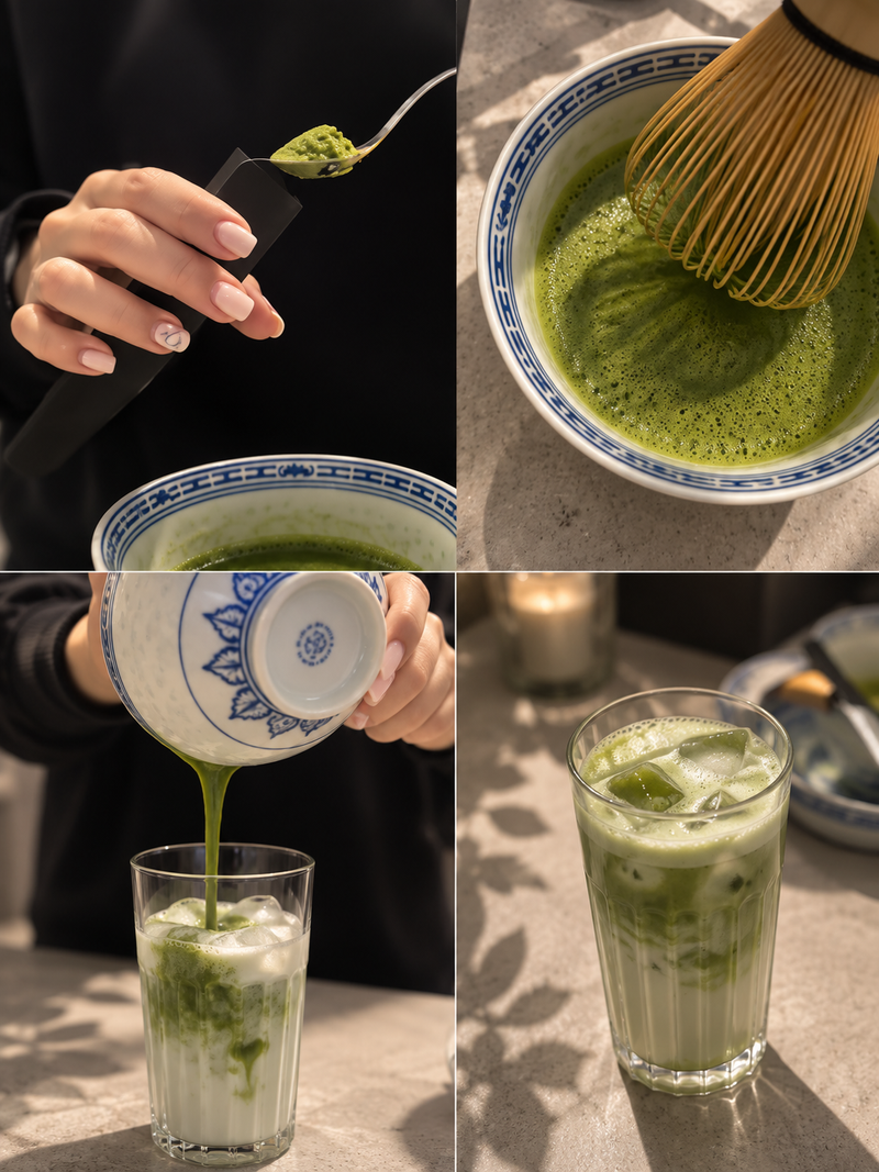 How to whisk perfect matcha at home